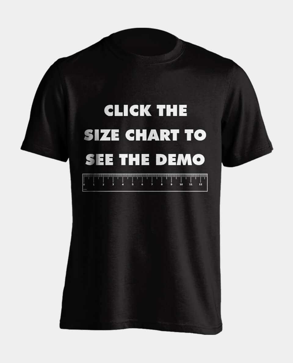 Size Chart Demo