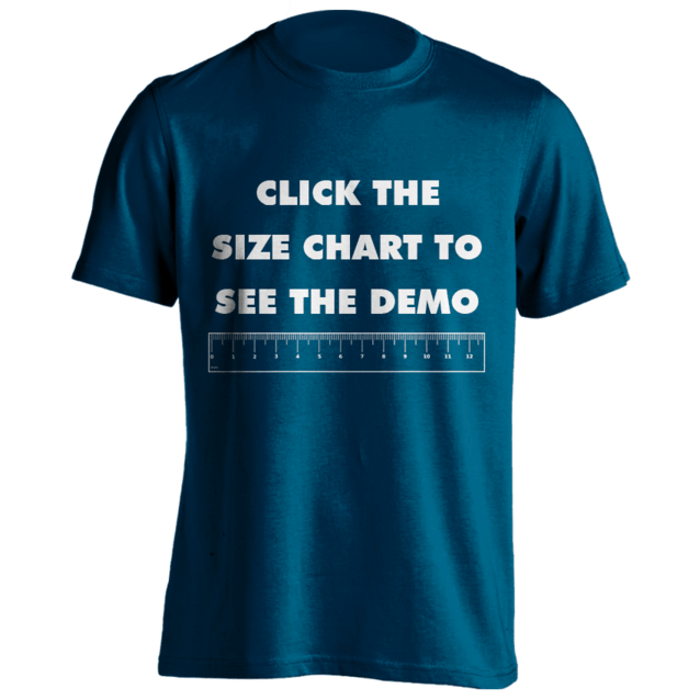 Size Chart Demo